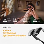 ⁦نظارة وان برو ايه ار مع شريحة X1 و3 DoF 171 انش 57° مجال رؤية 120Hz وبوز اوديو وسوني OLED و3 اوضاع تعتيم متوافقة مع بلاي ستيشن 5 ونينتندو سويتش 2 وايفون 16/15 وستيم ديك والكمبيوتر واندرويد وiOS من⁩ - الصورة ⁦5⁩