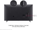 ⁦LG تلفزيون ذكي 50UP77006LB 50 بوصة 4K UHD HDR LED (موديل 2021) مع فري فيو بلاي، برايم فيديو، نتفليكس، ديزني+، مساعد جوجل ومتوافق مع اليكسا (مجدد)⁩ - الصورة ⁦9⁩