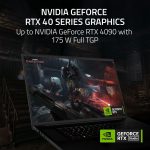⁦ريزر لابتوب العاب بليد 18: انفيديا جيفورس RTX 4090-معالج انتل 24 كور i9 HX الجيل 13 - 18 انش QHD+ 240Hz - RAM 32GB - SSD 2TB - الومنيوم سي ان سي - شاحن جان مدمج - ويندوز 11 - كروما RGB⁩ - الصورة ⁦2⁩