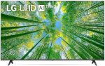 LG تلفزيون الترا اتش دي 4 كيه 65 بوصة سلسلة UQ8000، تصميم شاشة سينما 4 كيه اكتيف HDR ويب او اس سمارت بتقنية الذكاء الاصطناعي ثينك كيو - 65UQ80006LD (جديد 2022)