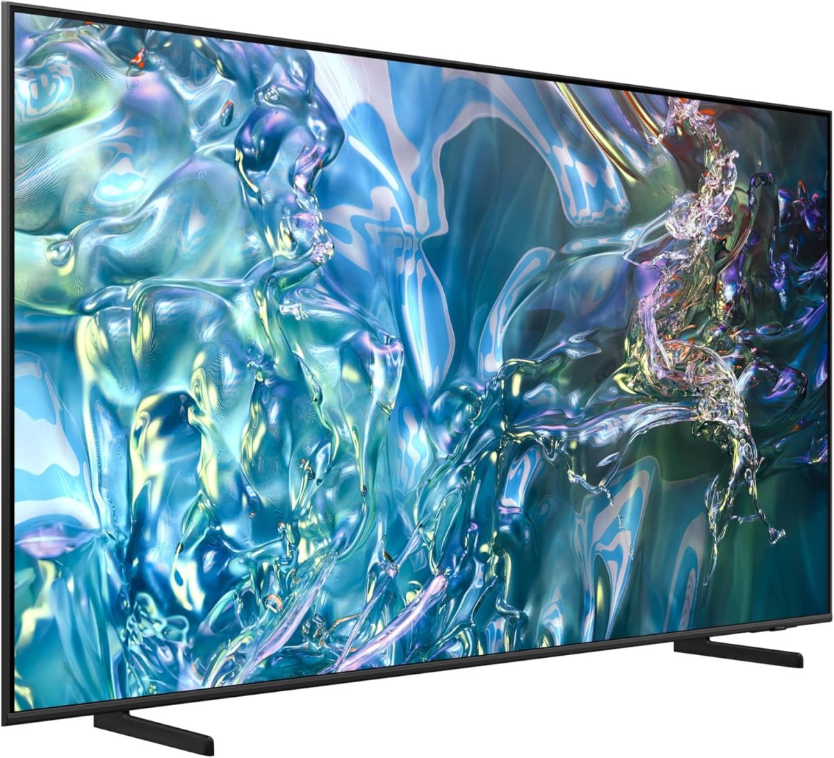 ⁦سامسونج 43 انش Q60D QLED 4K، 2024 - مدعوم من كوانتوم دوت، كوانتوم اتش دي ار، اضاءة صوت تتبع الاجسام، محور الالعاب، LED مزدوج، اصدار عالمي (مجدد)⁩ - الصورة ⁦3⁩
