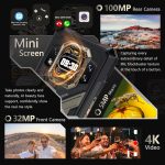 ⁦كوبت جوال كينج كونج اكس راجد 5G- ذاكرة RAM 32GB وروم 512GB، بطارية 10200mAh، كاميرا 100MP، شاشة مزدوجة 6.55 انش FHD+1.85 انش، IP68/IP69K، ثنائي شرائح الاتصال اندرويد 14، NFC/GPS/OTG⁩ - الصورة ⁦6⁩