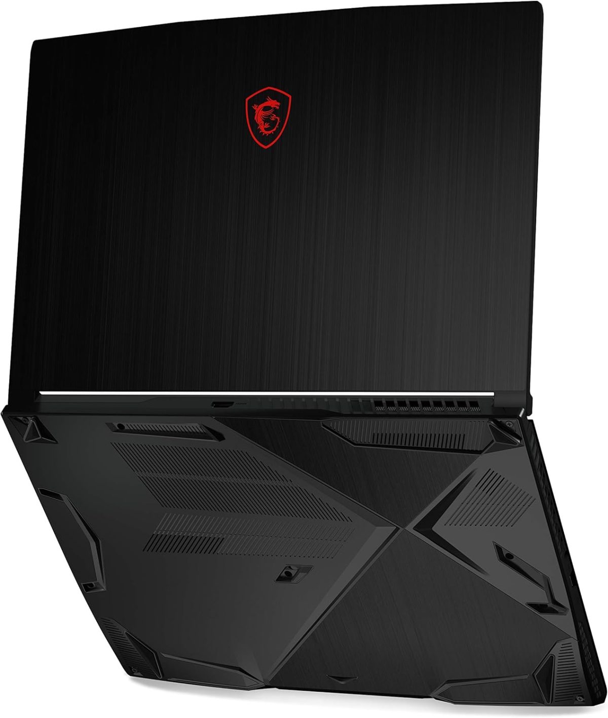 ⁦MSI لابتوب العاب GF63 رفيع 10SC-059UK FHD 60Hz 45% NTSC IPS-Level 15.6 انش (انتل i5-10300H، انفيديا جيفورس GTX1650 4GB، ذاكرة مستديمة 256GB PCIe جيل 3×4 SSD، 8GB RAM، واي فاي 6، 51 Whr) اسود⁩ - الصورة ⁦14⁩