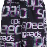 سبيدو شورت سباحة مطبوع للاولاد مقاس 13 انش