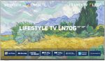سكاي ورث تلفزيون 65LN70G 65 بوصة (165 سم) 4K UHD QLED باطار ذكي - تلفزيون جوجل، دولبي فيجن/اتموس، HDR10+، 120Hz MEMC، جهاز تحكم صوتي بالذكاء الاصطناعي، 3 × HDMI 2.1 (VRR/ALLM)، تخزين 32GB - تجربة مسرح