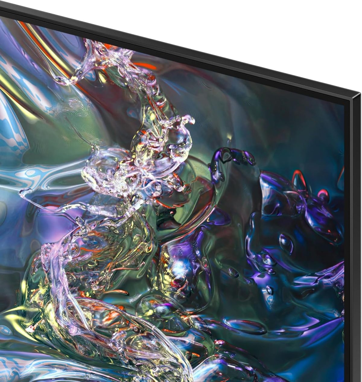 ⁦سامسونج 43 انش Q60D QLED 4K، 2024 - مدعوم من كوانتوم دوت، كوانتوم اتش دي ار، اضاءة صوت تتبع الاجسام، محور الالعاب، LED مزدوج، اصدار عالمي (مجدد)⁩ - الصورة ⁦5⁩