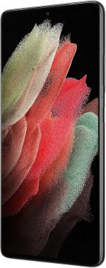 ⁦سامسونج جالكسي اس 21 الترا 5G SM-G998B/DS 512GB ذاكرة RAM 16GB النسخة العالمية - اسود فانتوم⁩ - الصورة ⁦4⁩