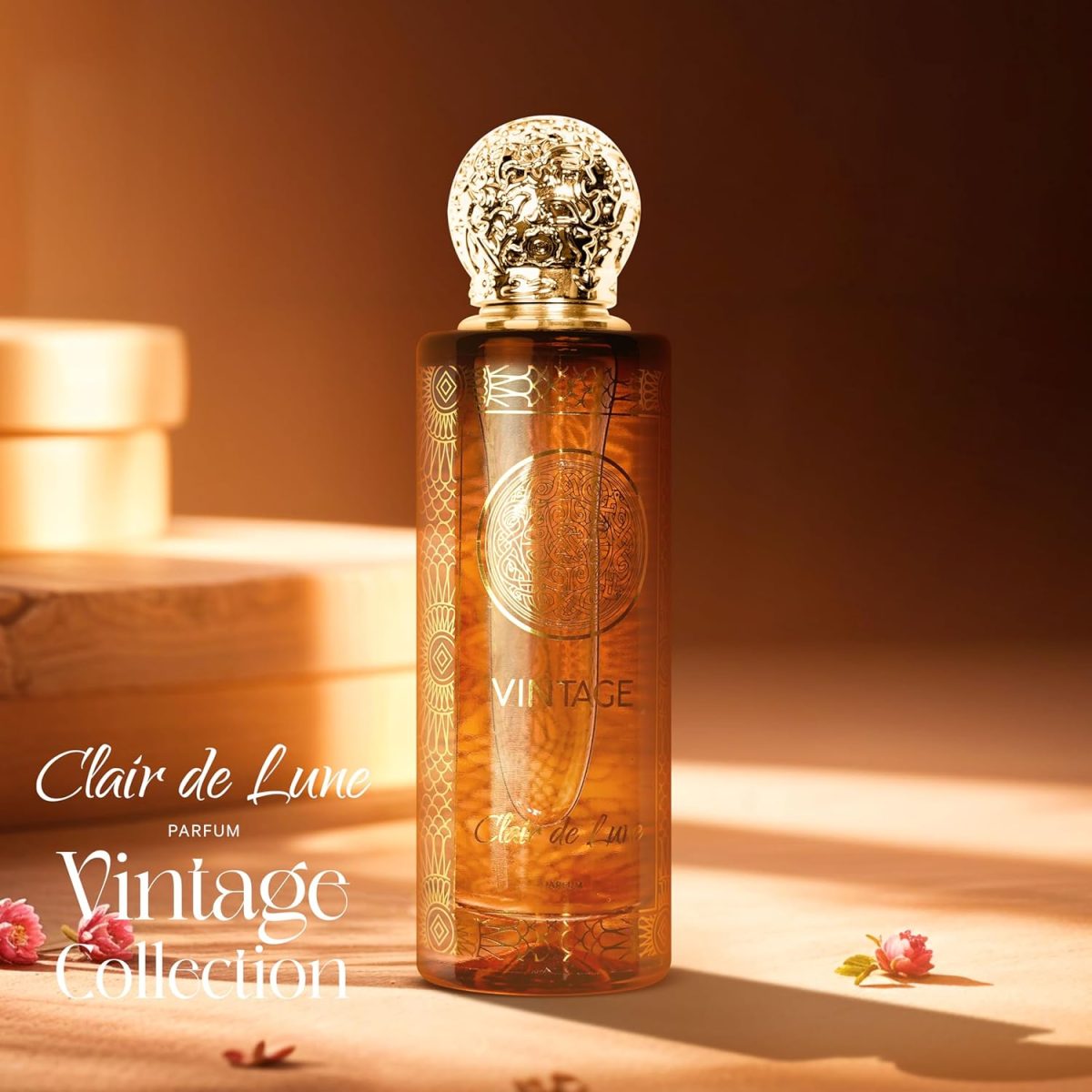 ⁦عطر كلير دي لون من فينتاج باي ايه ام دي بيرفيومز للنساء - عطر كلاسيكي للرجال والنساء - او دي بارفان يدوم طويلا 100 مل⁩ - الصورة ⁦2⁩