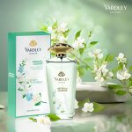 ⁦مجموعة هدايا عطر امبريال جاسمين من ياردلي، رائحة وورد وياسمين وزهر البرتقال، عطر او دي تواليت 125 مل + بخاخ معطر للجسم 150 مل⁩ - الصورة ⁦2⁩