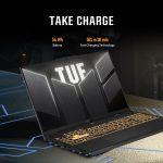 ⁦اسس لابتوب العاب تي يو اف F16 (2024) بشاشة 16 انش FHD+ 144Hz IPS مستوى 16:10، معالج انتل كور™ 5 210H، انفيديا جيفورس RTX™ 4050، 8GB DDR5، 512GB PCIe الجيل الرابع SSD، واي فاي 6، ويندوز 11 هوم⁩ - الصورة ⁦8⁩