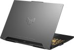 ⁦اسس لابتوب العاب تي يو اف 15 FX507ZV بشاشة FHD 15.6 انش 144Hz ومعالج انتل كور i7-12700H وذاكرة RAM 16GB وSSD 512GB وانفيديا جيفورس RTX 4060 8GB وويندوز 11 وكيبورد انجليزي/رمادي⁩ - الصورة ⁦3⁩