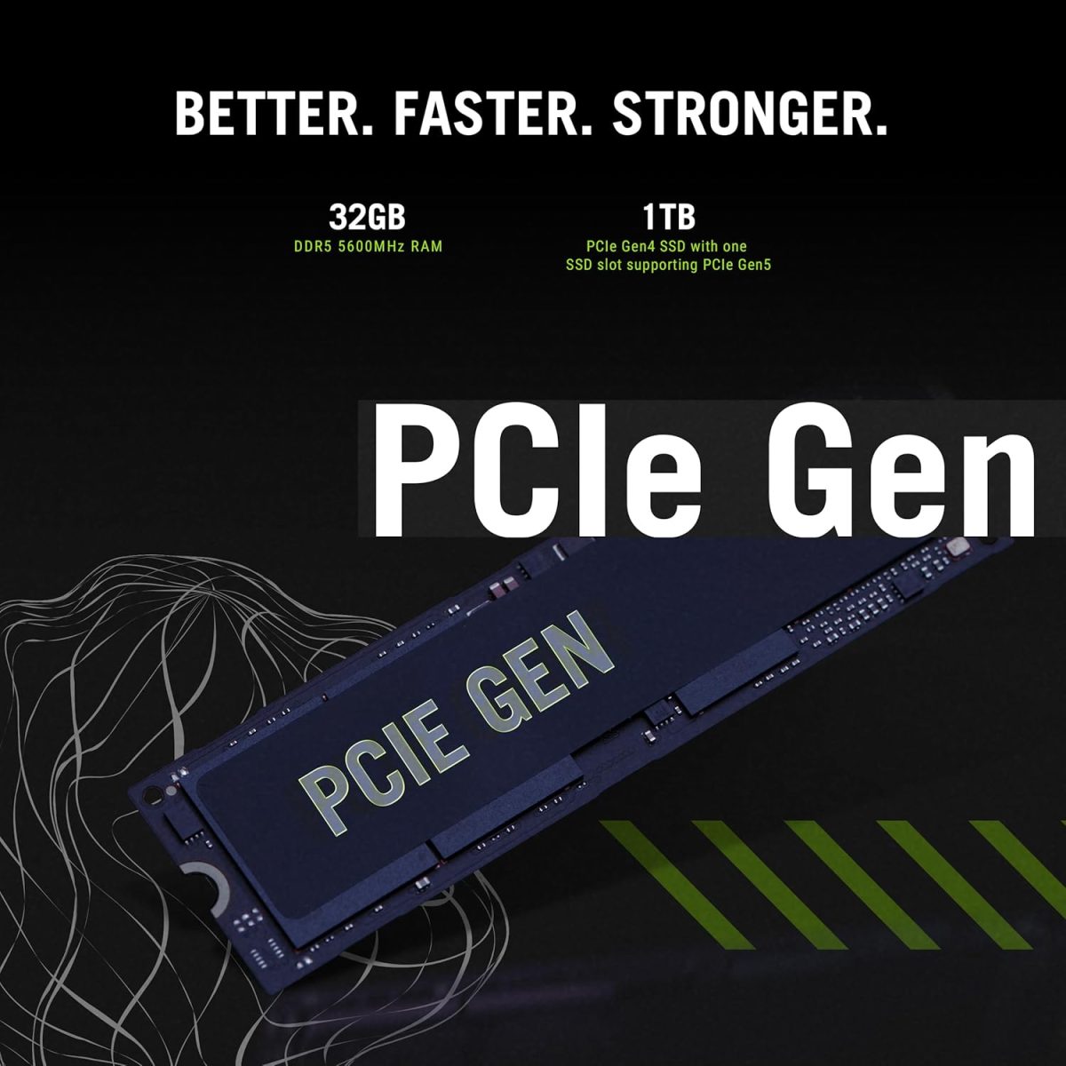 ⁦اسس, لابتوب العاب روج ستريكس G18 G815LW-S9033W، انتل كور الترا 9 275HX/32GB/1TB PCIE G4 SSD/انفيديا RTX5080/16GB GDDR7/ويندوز 11 هوم/18/كيبورد انجليزي-عربي/رمادي⁩ - الصورة ⁦6⁩