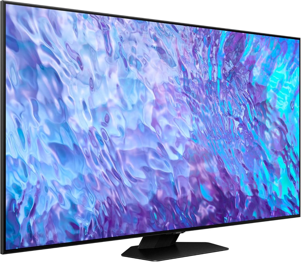 ⁦سامسونج تلفزيون ذكي، QLED، 65 بوصة فضي كربوني، معالج كوانتوم عصبي 4K، محور ذكي، كوانتوم HDR+، QA65Q80C - 2023 - اصدار عالمي⁩ - الصورة ⁦8⁩