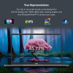 ⁦ايسر لابتوب سويفت اكس SFX14-41G-R1S6 كريتور بشاشة 14 انش FHD 100% sRGB ومعالج AMD رايزن 7 5800U وبطاقة رسومات انفيديا RTX 3050Ti وLPDDR4X 16GB وSSD 512GB وواي فاي 6 وكيبورد باضاءة خلفية وامازون اليكسا⁩ - الصورة ⁦7⁩