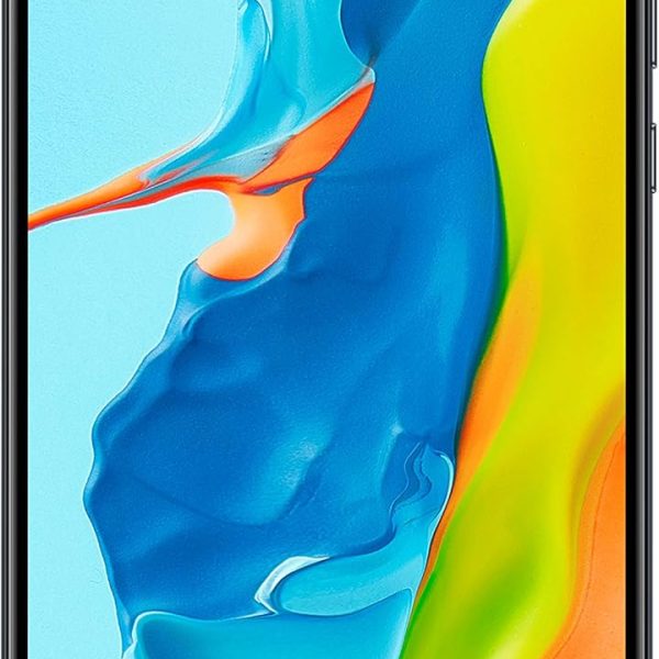 هواوي هاتف ذكي P30 لايت 128GB 6.1 انش FHD ديودروب مع كاميرا ثلاثية عريضة للغاية 48MP، ذاكرة RAM 4GB، اندرويد 9.0 بدون شريحة اتصال، شريحة واحدة، اصدار المملكة المتحدة، اسود