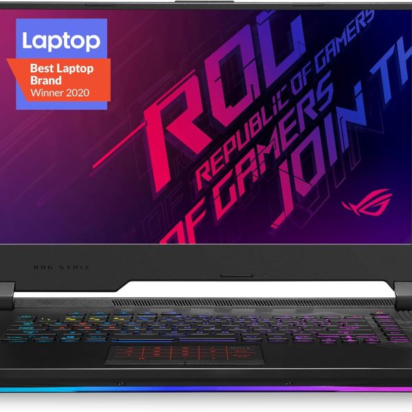 اسس لابتوب العاب روج ستريكس سكار 15 (2020) 15.6؟ 240Hz نوع IPS FHD، انفيديا جيفورس RTX 2070 سوبر، انتل كور i7-10875H، 16GB DDR4، 1TB PCIe NVMe SSD، كيبورد RGB لكل مفتاح، ويندوز 10، G532LWS-DS76