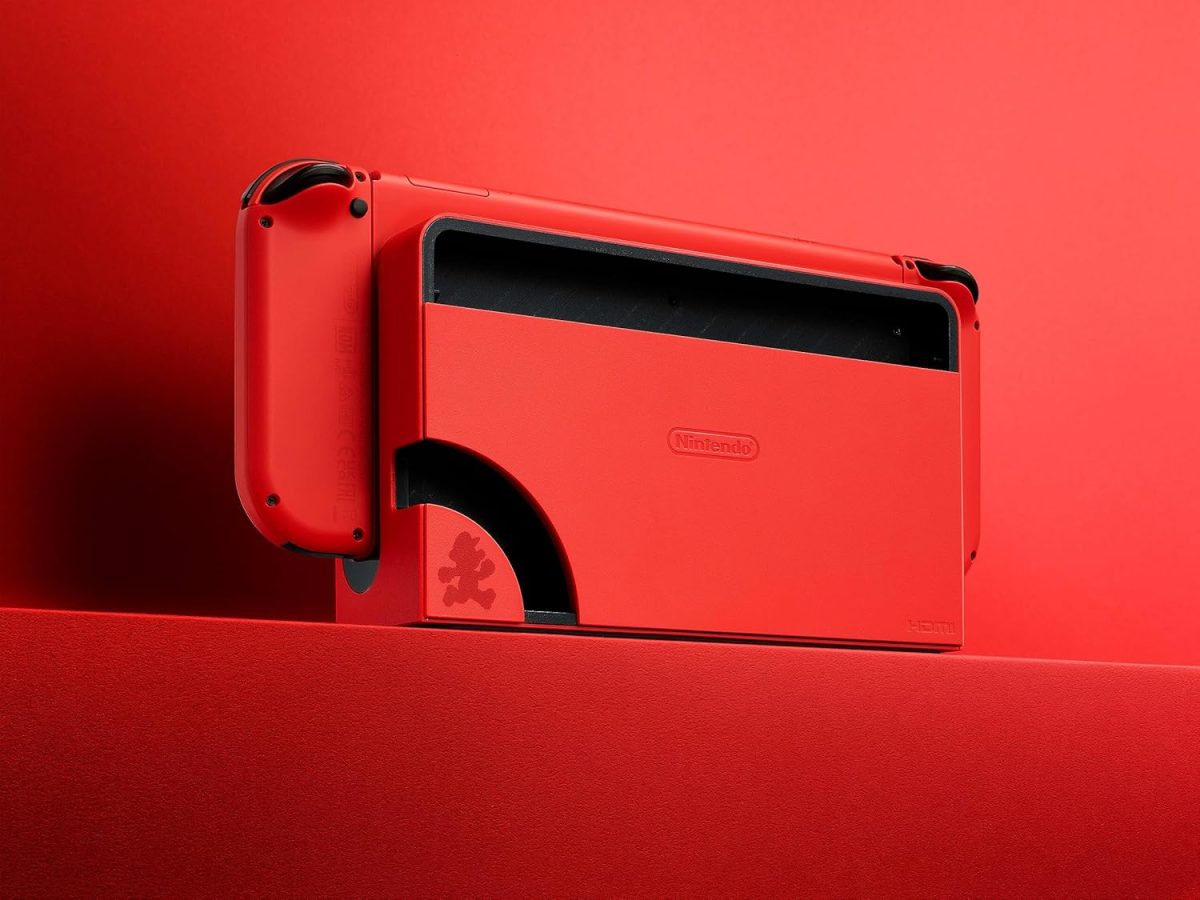 ⁦Nintendo Switch (OLED Model) Mario Red Edition⁩ - الصورة ⁦5⁩