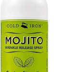 كولد ايرون بخاخ مزيل التجاعيد للملابس. 32 اونصة سائلة. موهيتو سيتروس نعناع. بديل للكي النباتي. سريع وسهل الاستخدام. رش، ناعم، تعليق. تركيبة حائزة على جوائز توفر لك الوقت