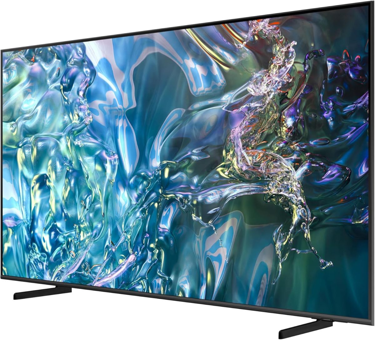 ⁦سامسونج 43 انش Q60D QLED 4K، 2024 - مدعوم من كوانتوم دوت، كوانتوم اتش دي ار، اضاءة صوت تتبع الاجسام، محور الالعاب، LED مزدوج، اصدار عالمي (مجدد)⁩ - الصورة ⁦2⁩