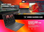 ⁦HP لابتوب العاب فيكتوس 15.6 انش FHD IPS 144Hz، AMD رايزن 5-8645HS، انفيديا جيفورس RTX 4050، واي فاي 6، كيبورد باضاءة خلفية، ويندوز 11 هوم، مع قاعدة ماوس (16GB RAM و1TB PCIe SSD)⁩ - الصورة ⁦6⁩