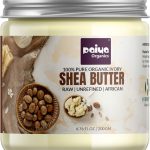 زبدة الشيا العضوية الخام غير المكررة 200 غرام من بايا اورجانيكس® للبشرة والوجه والشعر وعلامات التمدد