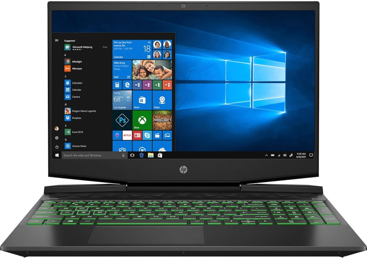 HP لابتوب العاب بافليون 15-DK0056WM / 15-DK0096WM - شاشة 15.6 انش FHD IPS، انتل كور i5-9300H، 8 جيجا، 256 جيجا اس اس دي، انفيديا جي تي اكس 1650 4 جيجا، ويندوز 10، كيبورد انجليزي، اسود (ضمان لمدة عام)