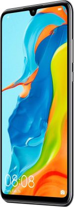 ⁦هواوي هاتف ذكي P30 لايت 128GB 6.1 انش FHD ديودروب مع كاميرا ثلاثية عريضة للغاية 48MP، ذاكرة RAM 4GB، اندرويد 9.0 بدون شريحة اتصال، شريحة واحدة، اصدار المملكة المتحدة، اسود⁩ - الصورة ⁦2⁩