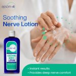 ⁦ايبسوم - ايت لوشن مهدئ للأعصاب: كريم كبريتات المغنيسيوم فائق التركيز معزز بزهرة العطاس والكابسيسين والصبار⁩ - الصورة ⁦2⁩