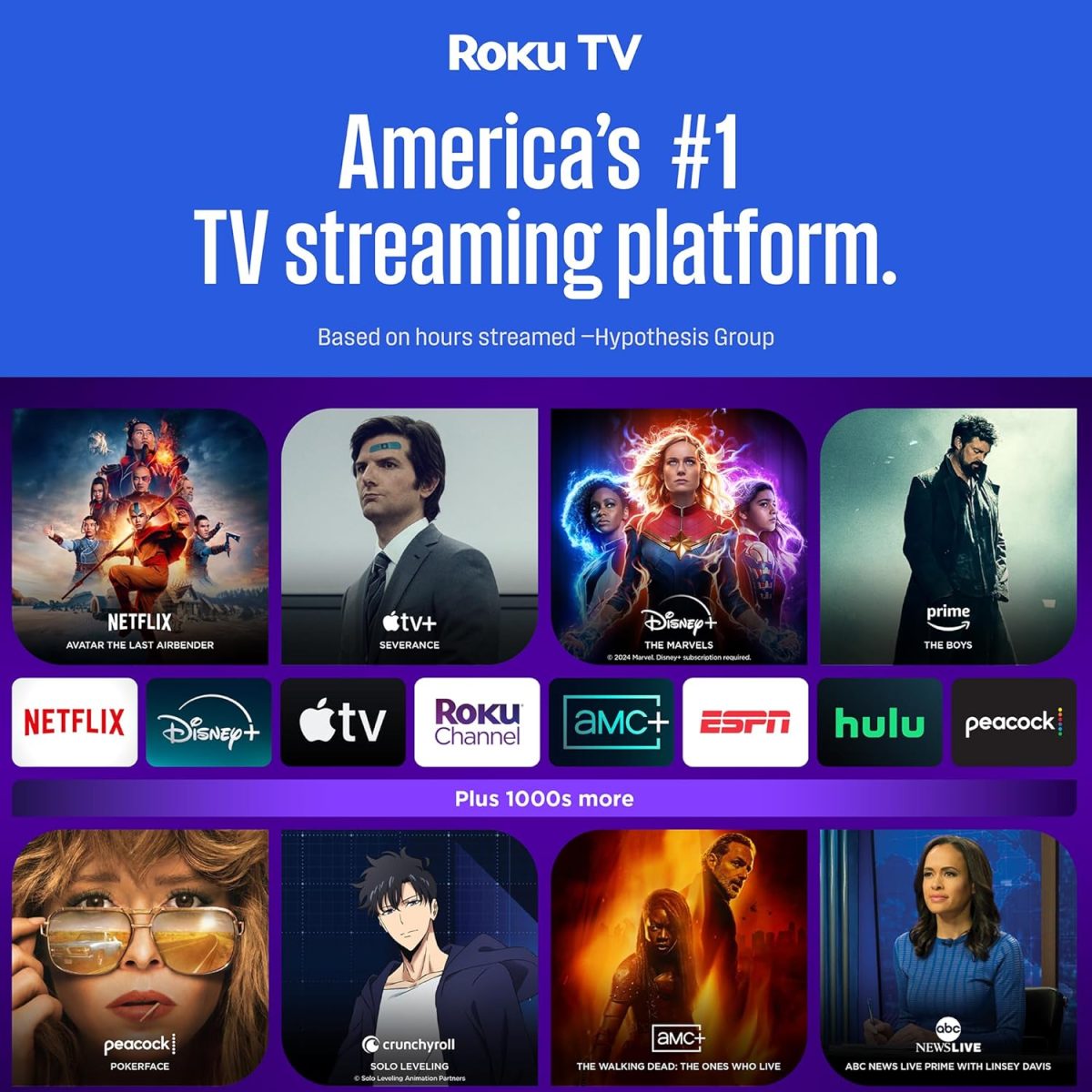 ⁦وستنجهاوس تلفزيون كيو ليد روكو من ايدجليس - تلفزيون ذكي 43 بوصة، 4K UHD مع HDR 10+، دولبي فيجن، اتصال واي فاي وتطبيق جوال، شاشة مسطحة متوافق مع ابل هوم كيت واليكسا ومساعد جوجل⁩ - الصورة ⁦3⁩