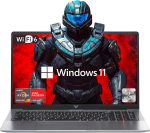 لابتوب العاب AMD رايزن 7 5700U (8C/16T، حتى 4.3GHz)، ذاكرة RAM 16GB، ذاكرة مستديمة SSD 512GB، ويندوز 11، رسومات راديون RX فيجا 8، شاشة 16 انش