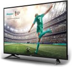 هايسينس تلفزيون ذكي 55 انش 4K UHD دولبي فيجن HDR ودي تي اس فيرتشوال اكس واليكسا وبلوتوث وواي فاي 55A61GTUK مع شريط صوت HS205 2.0 قناة 60 واط، جاهز لتلفزيون روكو، بلوتوث، HDMI، 3 اوضاع معادل