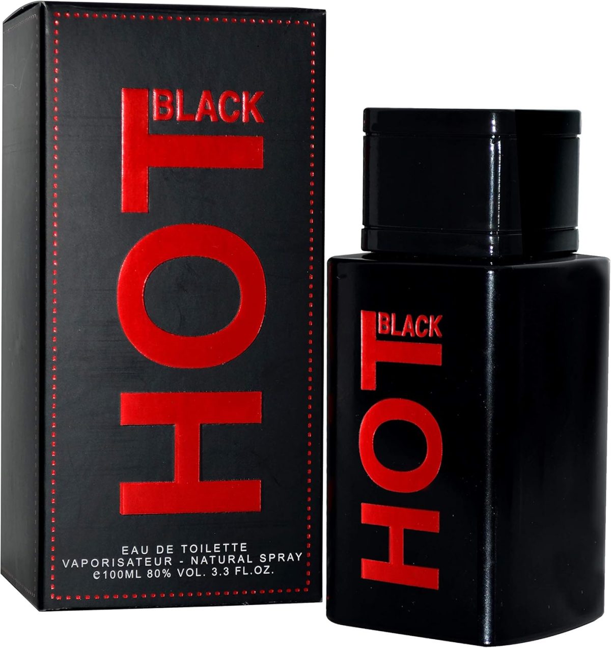 عطر ديمتري هوت بلاك من الشيخ سعيد او دي تواليت للرجال من بي دي برنارد - 100 مل