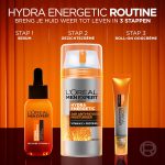 ⁦L'Oreal Men Expert Hydra Energetic Anti-Fatigue Moisturiser for Men 100 ml⁩ - الصورة ⁦10⁩