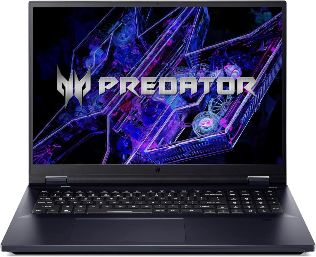ايسر لابتوب العاب بريداتور هيليوس 18 PH18 الجيل 14 كور i9-14900HX 24 نواة حتى 5.80GHz/32GB DDR5 5600MHz/1TB SED SSD/12GB انفيديا RTX4080/18 انش WQXGA IPS 240Hz/كيلر واي فاي 7/RGB KB/ويندوز 11/11/أبي
