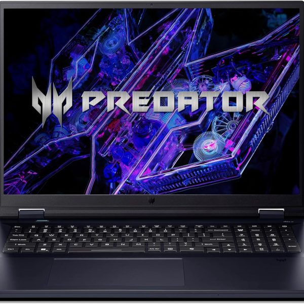 ايسر لابتوب العاب بريداتور هيليوس 18 PH18 الجيل 14 كور i9-14900HX 24 نواة حتى 5.80GHz/32GB DDR5 5600MHz/1TB SED SSD/12GB انفيديا RTX4080/18 انش WQXGA IPS 240Hz/كيلر واي فاي 7/RGB KB/ويندوز 11/11/أبي