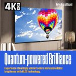 ⁦وستنجهاوس تلفزيون كيو ليد روكو من ايدجليس - تلفزيون ذكي 43 بوصة، 4K UHD مع HDR 10+، دولبي فيجن، اتصال واي فاي وتطبيق جوال، شاشة مسطحة متوافق مع ابل هوم كيت واليكسا ومساعد جوجل⁩ - الصورة ⁦2⁩
