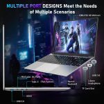 ⁦لابتوب العاب 15.6 انش من نايكلولو، ذاكرة RAM 32GB وSSD 1TB، معالج AMD رايزن 5 7430U 6C/12T (حتى 4.3Ghz)، بطاقة رسومات AMD راديون، شاشة 15.6 انش FHD 1920×1080، واي فاي 5، بلوتوث 5.0، كيبورد باضاءة⁩ - الصورة ⁦4⁩