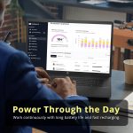 ⁦HP لابتوب اعمال 17.3 انش HD+ انتل i5-1334U، ذاكرة RAM 32GB، تخزين 1.28TB (1TB SSD + قاعدة شحن 288GB)، بطاقة رسومات انتل ايرس Xe، كيبورد رقمية، واي فاي 6، كاميرا ويب، ويندوز 11 برو، اسود⁩ - الصورة ⁦7⁩