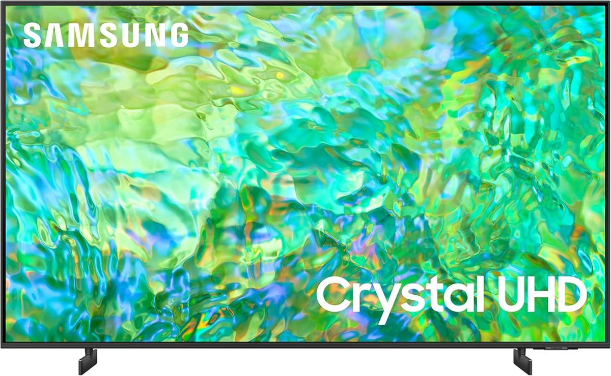سامسونج معالج كريستال UHD UHD بدقة 4 كيه مقاس 75 انش بدقة 4 كيه، لون كريستالي ديناميكي ايرسليم UA75CU8000UXZN - ضمان لمدة عام (موديل 2023 - نسخة الامارات العربية المتحدة)