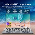 ⁦لابتوب العاب 16 انش i5 حتى 3.60GHZ، شاشة HD 1920×1200، 16GB RAM 1TB SSD، واي فاي 5، كاميرا ويب، BT5.0، منفذ HDMI صغير، ار جيه 45، كيبورد باضاءة خلفية، كمبيوتر العاب⁩ - الصورة ⁦2⁩