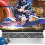 HP لابتوب بافليون - 10 كور 12 ثريدز انتل i7-1255U - طلاب الجامعة 15.6 انش - بطاقة رسومات ايرس اكس اي - ذاكرة RAM 32GB - SSD 1TB - 2024 - USB C - واي فاي 6 - مع شاحن سريع