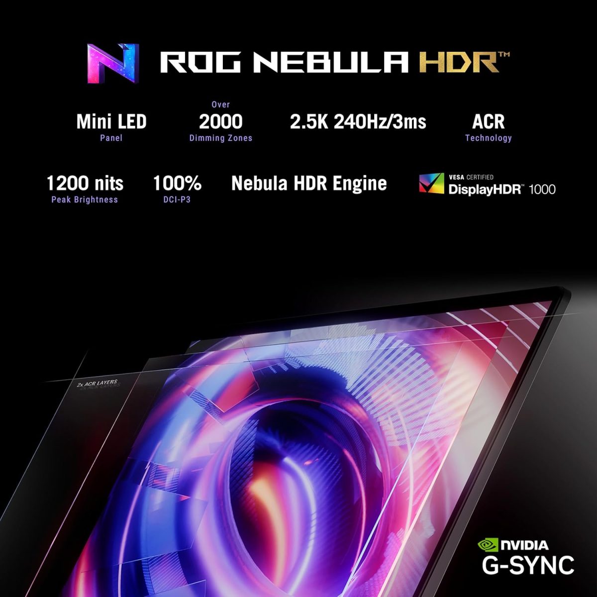 ⁦روج ستريكس سكار 16 G635LX-RW036W كور الترا 9/64GB/1TB PCIe G4 (برفورمانس) SSD+1TB PCIe G4 (برفورمانس) SSD/انفيديا RTX5090/ويندوز 11 هوم/16.0/كيبورد انجليزي/عربي/اسود⁩ - الصورة ⁦7⁩