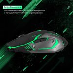 ⁦زيبرونيكس ماوس العاب ضوئي USB مع تاثير LED من زيب-ترانسفورمر-ام (اسود)⁩ - الصورة ⁦6⁩
