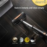 ⁦ديرما مكنسة كهربائية محمولة باليد DX600 2 في 1 بسعة كبيرة 800 مل وسلة غبار 15 كيلو باسكال وقوة شفط 15 كيلو باسكال وفلتر من الستانلس ستيل و4 طبقات فلتر هيبا متعددة الوظائف 600 واط - اسود⁩ - الصورة ⁦7⁩