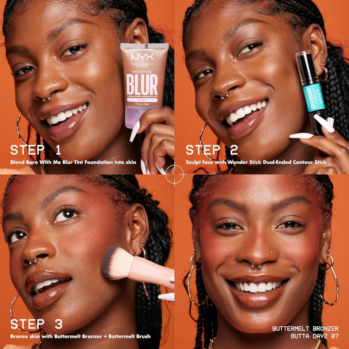 ⁦برونزر زبدة الزبد من NYX PROFESSIONAL MAKEUP BUTTERMELT BUTTA CUP⁩ - الصورة ⁦8⁩