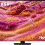 سامسونج تلفزيون نيو QLED 55 بوصة، QN90F، 4K، LED صغير، معالج NQ4 AI الجيل الثالث، ترقية 4K بالذكاء الاصطناعي، خال من الوهج، نيو كوانتوم HDR+، سامسونج Vision AI (2025 - نسخة الامارات العربية المتحدة)
