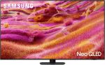 سامسونج تلفزيون نيو QLED 55 بوصة، QN90F، 4K، LED صغير، معالج NQ4 AI الجيل الثالث، ترقية 4K بالذكاء الاصطناعي، خال من الوهج، نيو كوانتوم HDR+، سامسونج Vision AI (2025 - نسخة الامارات العربية المتحدة)