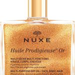 نوكس زيت جاف لامع بروديجيوز من هويل، 50 مل، زيت جاف منقط بالذهب، يضيء وينعم الوجه والجسم والشعر، مغذي متعدد الاغراض، تركيبة نباتية