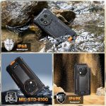 ⁦اوكتيل جوال G1 متين غير مقفل - 24+256GB/1TB اندرويد 14 شاشة 6.55 انش HD IP68/IP69K بطارية 10600mAh كاميرا خلفية 48MP مقاوم للماء، بصمة اصبع/شريحتين اتصال/ان اف سي 2025⁩ - الصورة ⁦8⁩
