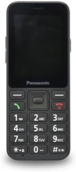 ⁦باناسونيك KX-TU250EXB 4G اسنشيالز موبايل اسنشيالز شاشة كبيرة بزر اس او اس بدون استخدام اليدين - اسود⁩ - الصورة ⁦4⁩